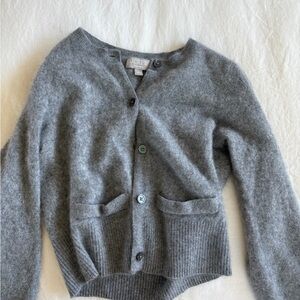J. Crew Charcoal Gray Women's Cardigan